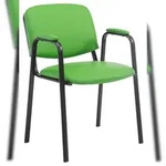 CLP Stapelstuhl Ken Pro Kunstleder Kunstleder HBT: 79x53x55 cm gr&uuml;n