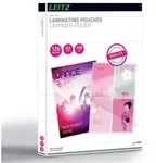 Leitz Hei&szlig;laminierfolien A3 125 mic, Hochwertige Laminierfolien im 100er Pack, mit