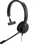 Jabra Evolve 20 MS Mono - Kopfh&ouml;rer - Kopfband - B&uuml;ro/Callcenter - Schwarz -