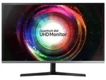 Samsung UH85 LED-Monitor 81.3 cm 32" 31.5" 4K VA 4 ms Schwarz Silber