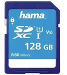 Hama 128GB SDXC-Speicherkarte Class 10 f&uuml;r Full-HD-Video