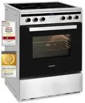 Exquisit Induktions-Standherd EHI 60-3.1 Inox | Energieeffizienzklasse A | 64,3 l