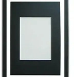 walther + design Passepartouts, schwarz, 9 x 13 cm