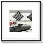 walther + design AJ220B,Chair Alurahmen 020X020 SCHWARZ