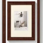 walther + design Home Holz Bilderrahmen 13x18 cm NUSSBAUM