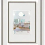 walther + design Lifestyle Kunststoff Bilderrahmen 10x15 cm STAHL