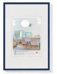 walther + design KV130L,Lifestyle Kst.Rahmen 021X29,7 BLAU