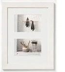 walther + design Home Holz Galerierahmen 2x 10x15 cm POLARWEISS