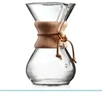 Chemex Kaffeekaraffe aus Glas f&uuml;r 6 Tassen
