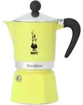 Bialetti Espressokocher Rainbow 6 Tassen gelb