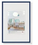 walther + design KV015L,Lifestyle Kst.Rahmen 010X015 BLAU