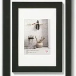 walther + design Home Holz Bilderrahmen 10x15 cm SCHWARZ
