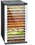 Klarstein Fruit Jerky 14 D&ouml;rrautomat 1000W 30 bis 70 &deg;C 14 Etagen LC-Display