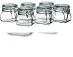 M&Auml;SER Einmachglas GOTHIKA H: 10.2 cm, 50cl, mit B&uuml;gelverschluss, 6er Set