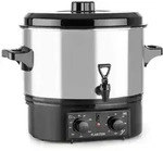Klarstein Biggie Small Einkochvollautomat Einkochtopf 16 Liter 2000 W Edelstahl
