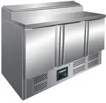 Saro Belegstation - 1/3 Gn Modell Fran 3-T&uuml;rig, Ma&szlig;e: B 1370 X T 700 X H 1010