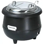 Bartscher Suppentopf Gourmet, 10L, schwarz