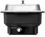 Hendi Chafing Dish 220-240W Tellano mit 9 Liter und analog aus Edelstahl und PP