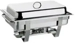 APS Chafing Dish Chef, Edelstahl, 9 L, GN 1/1, mit Deckel