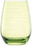 St&ouml;lzle Lausitz TWISTER Becher 465 ml gr&uuml;n 6er Set - A