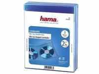Hama 2fach Blu-ray Hülle 2 CDs/DVDs/Blu-rays Polypropylen Blau 3 St. (B x H x...