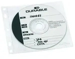 DURABLE CD/DVD H&uuml;lle COVER FILE 523919 PP transparent 10 St./Pack.