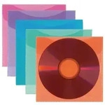 Hama CD-/DVD-H&uuml;llen Polypropylen Farbig sortiert 50 St&uuml;ck
