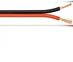 Goobay 15024 Lautsprecherkabel rot/schwarz CCA, 100 m - 100 m Spule,...