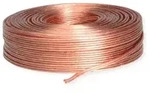 VALUE Lautsprecherkabel, transparent, 100m, 2,5mm2