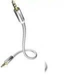 Inakustik 004101015 Audio-Kabel 1,5 m 3.5mm Wei&szlig;