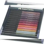 Faber Castell Tuschestift Pitt Artist Pen B 12er Erde