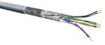 ROLINE S/FTP Kabel Cat.5e (Class D), Litze, 100m