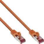 InLine&reg; 76433O Patchkabel, S/FTP (PiMf), Cat.6, 250MHz, PVC, Kupfer, orange,...