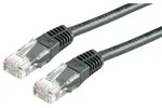 VALUE Patchkabel Cat.6 (Class E) UTP, schwarz, 3 m