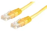 VALUE Patchkabel Cat.6 (Class E) UTP, gelb, 0,5 m