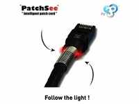 Patchsee Patchkabel DirectPatch U/FTP Cat 6a schwarz 7,9m
