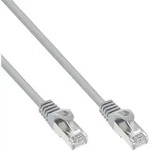 InLine&reg; 72533 Patchkabel, SF/UTP, Cat.5e, grau, 0,3m