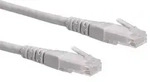 ROLINE Patchkabel Cat.6 (Class E) UTP, grau, 1 m