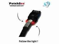 Patchsee Patchkabel FTP CAT 6a schwarz 1,2m