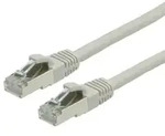 VALUE Patchkabel Cat.6 (Class E) S/FTP (PiMF), LSOH, grau, 1 m