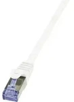 LogiLink CQ3051S RJ45 Netzwerkkabel, Patchkabel CAT 6a S/FTP 2.00 m Wei&szlig;