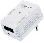 ALLNET PowerLine Netzwerkadapter 500 Mbps Homeplug AV 300 Wireless N Access Point 2x