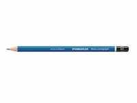 STAEDTLER Bleistift Mars Lumograph 100-6H 17,5cm 6H Schaft blau