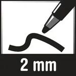 Faber-Castell Fallmine TK 9071 127102 2mm 2B 10 St./Pack.