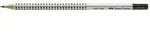 FABER-CASTELL Faber Castell Bleistift Grip 2001 mit Gummitip B silber