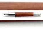 Faber Castell F&uuml;ller e-motion Birnb/Chr braun Feder M
