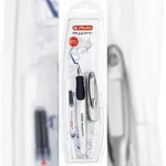 herlitz Schulf&uuml;llhalter mypen M-Feder wei&szlig;/schwarz