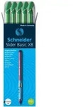 Schneider Kugelschreiber Slider Basic XB 1.4 mm Gr&uuml;n 10 St&uuml;ck