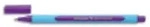 Kugelschreiber Slider Edge, Kappenmodell, XB, braun, Schaftfarbe: cyan-braun