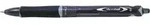 Pilot Acroball Einziehbar Kugelschreiber Schwarz 0.4 mm Mittel Kegelf&ouml;rmig